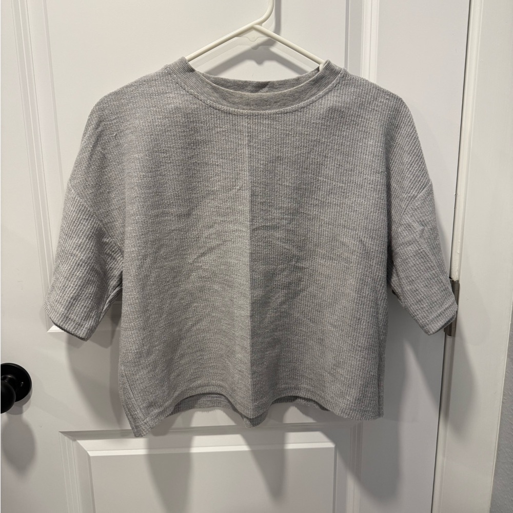 Gray Women's Top & matching bottoms